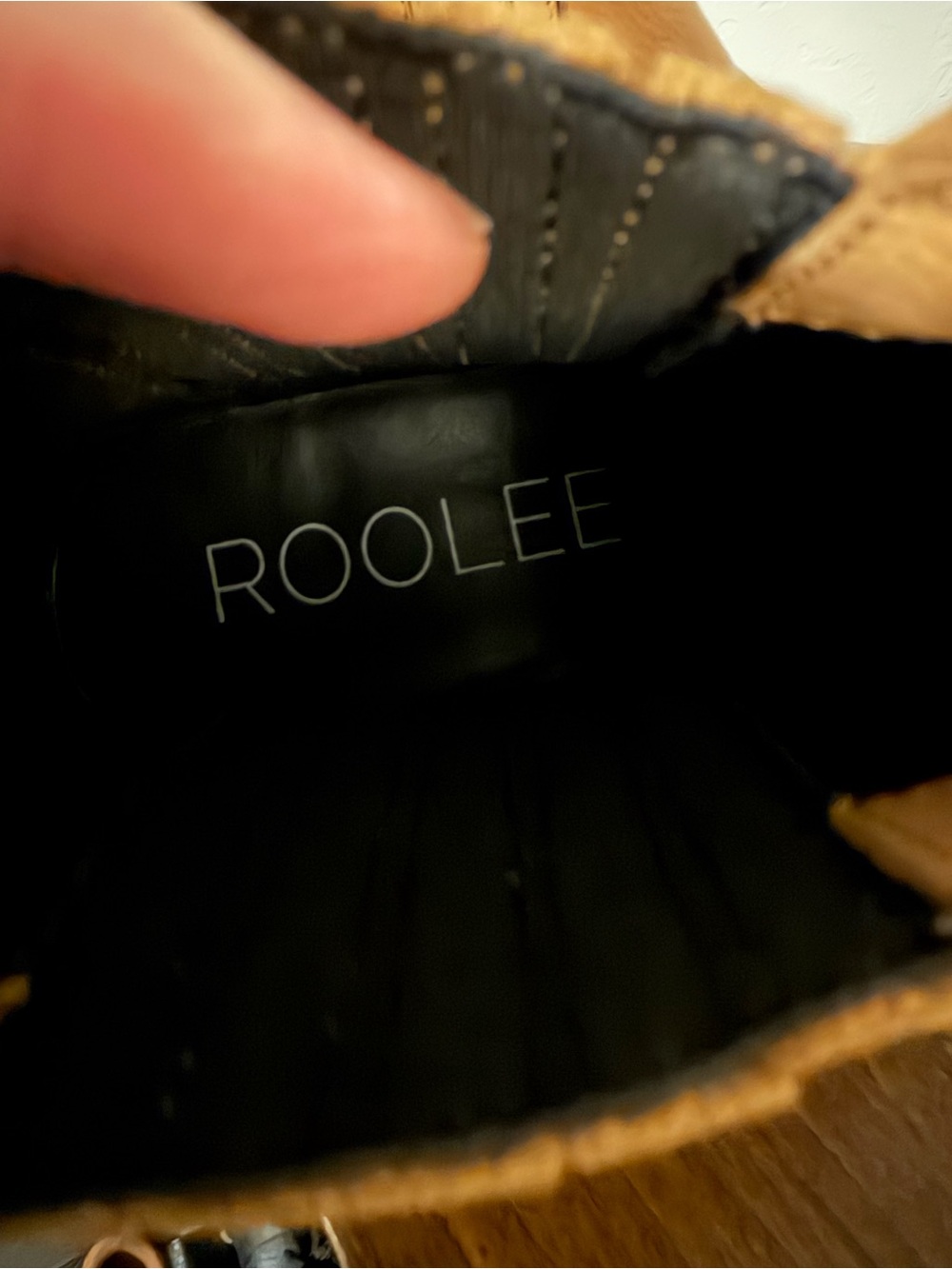 Tan Leather Roolee Boots - Picture 8 of 9